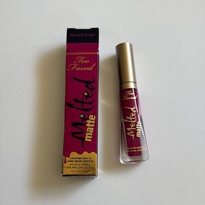 Too Faced Melted Matte Lipstick - Bend & Snap!